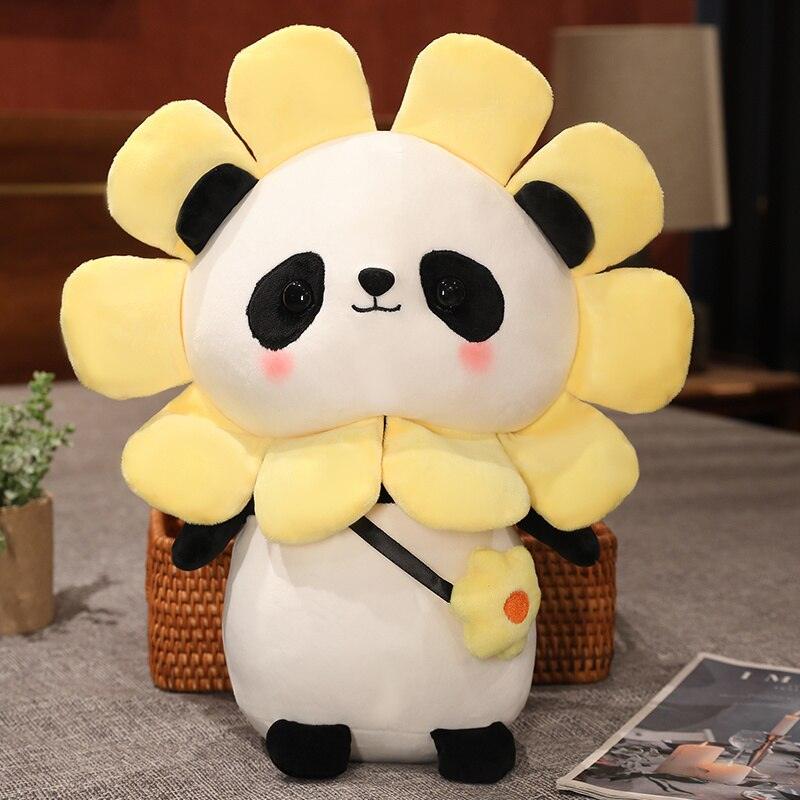 Panda en peluche déguisé pour bébé