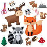Kit de couture enfant éducatif Animaux - Magicouture
