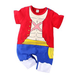 Cosplay bébé One Piece Bodysuit Monkey D. Luffy