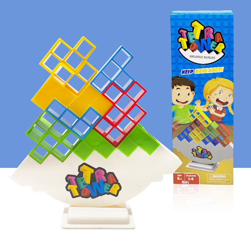 Jouet de Puzzle de Tour Tetris pour Enfants