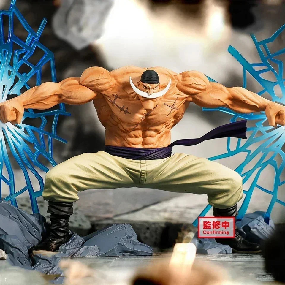 Statuetta One Piece Edward Newgate Barba Bianca Gura Gura no mi
