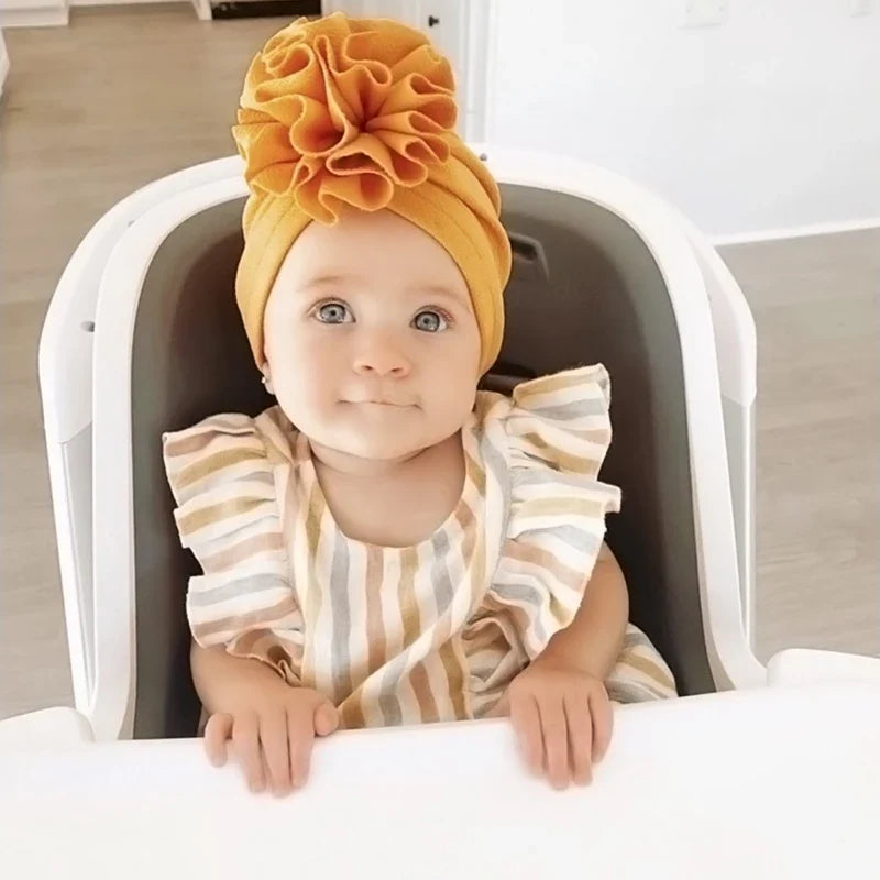 Turban Bébé Fille Fleur