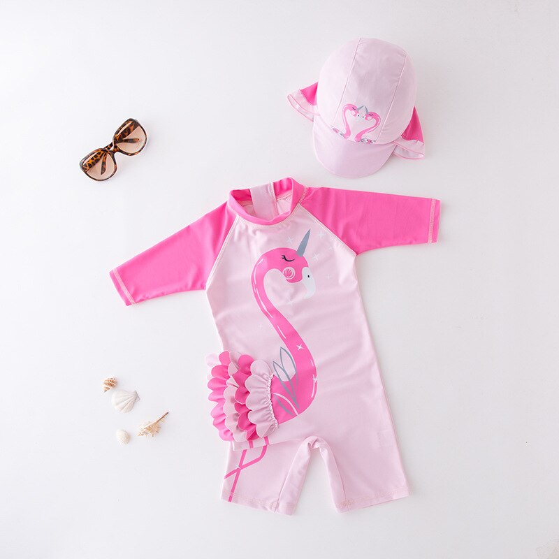 Combinaison Anti Uv Bébé pour Garçon et Fille à Motif d'Animaux