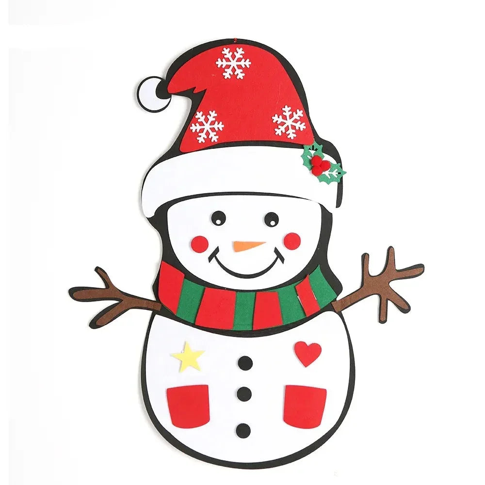 Bonhomme de Neige Montessori pour Enfants