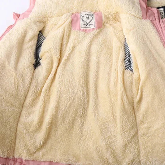 Manteau Hiver Enfant Doublure Polaire