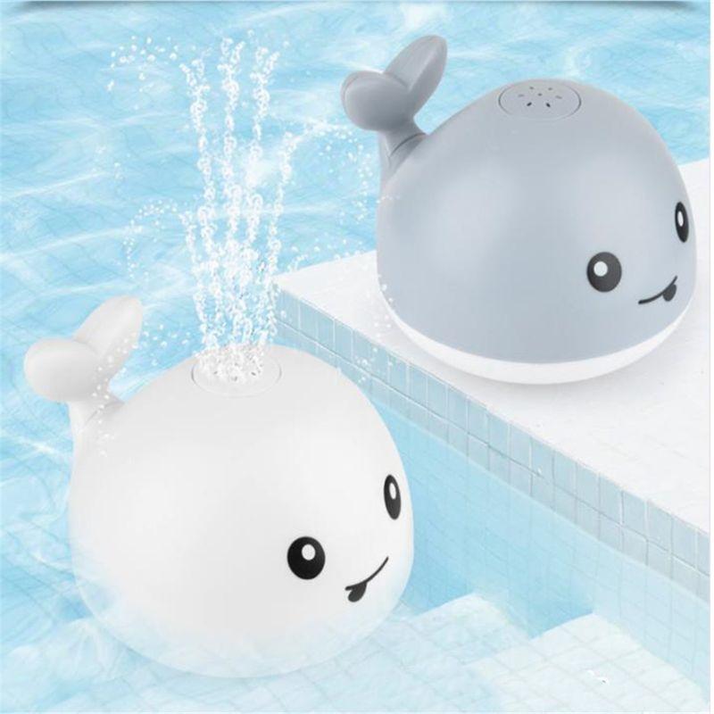 Jouet de bain lumineux en forme de baleine
