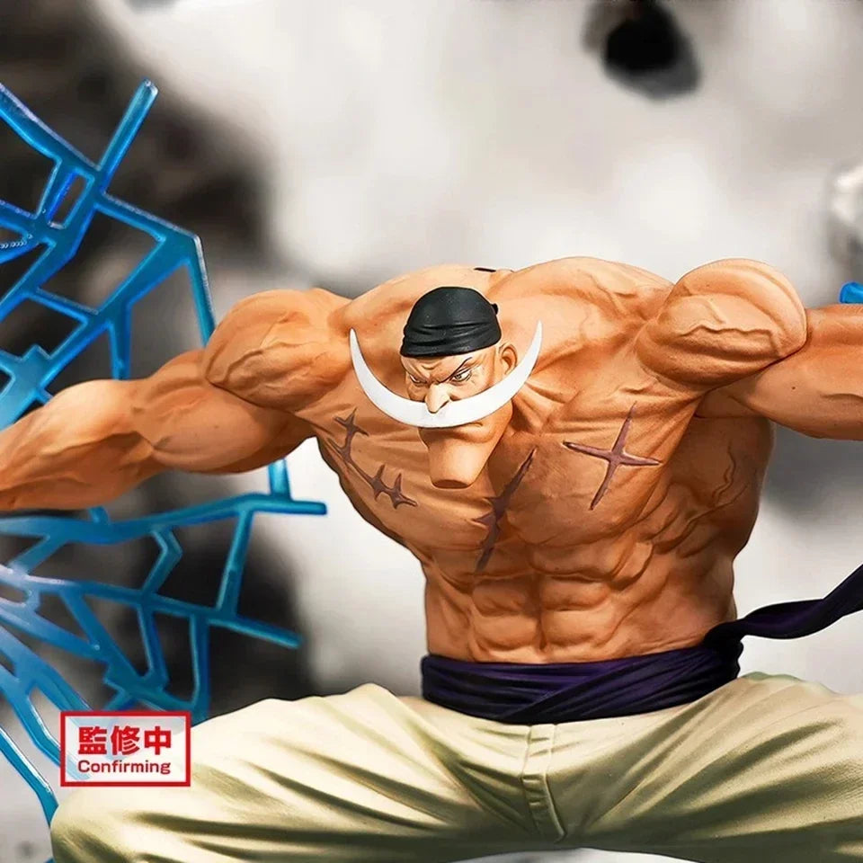 Statuetta One Piece Edward Newgate Barba Bianca Gura Gura no mi