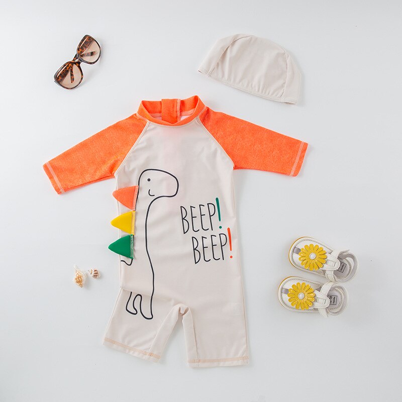 Combinaison Anti Uv Bébé pour Garçon et Fille à Motif d'Animaux