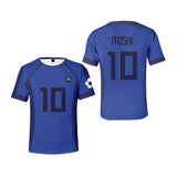 Maillot Bleu Équipe V - T-Shirt imprimé Blue Lock