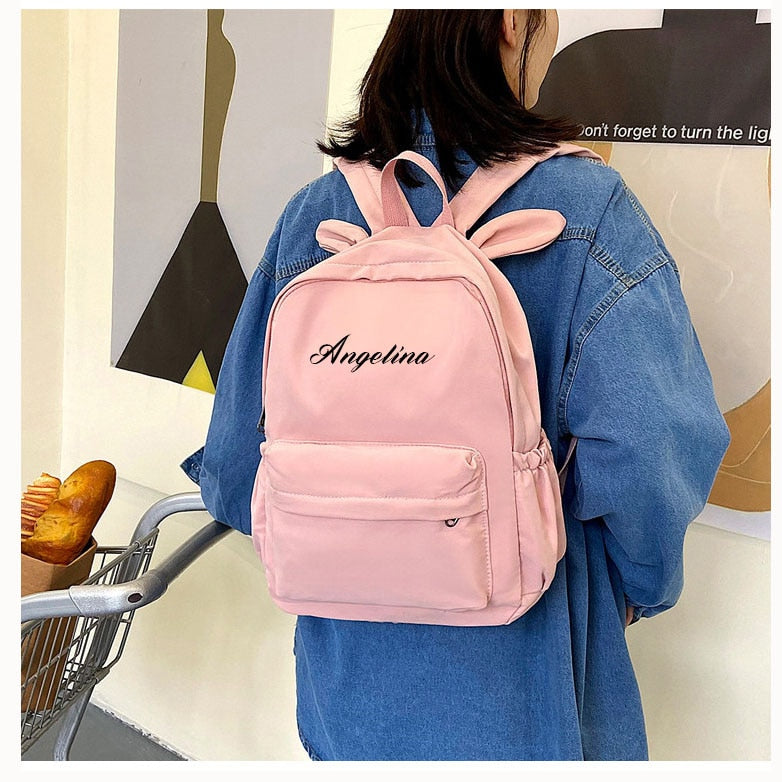 Sac personnalisé école pour fille - IdeaSchool
