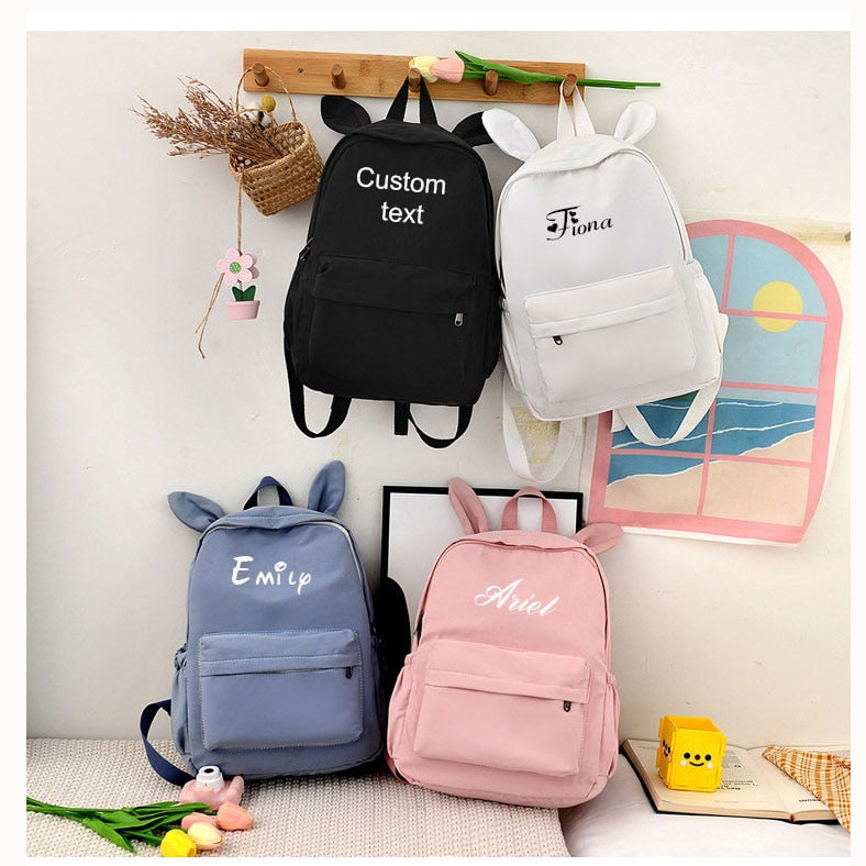 Sac personnalisé école pour fille - IdeaSchool