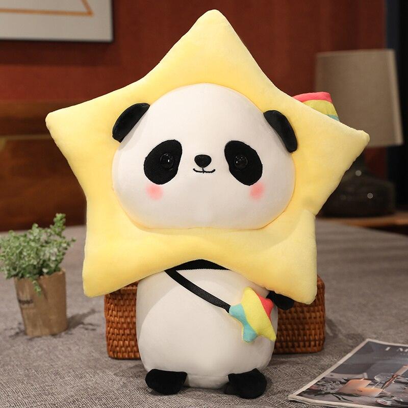 Panda en peluche déguisé pour bébé