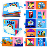 Livre en Tissu 3D Montessori