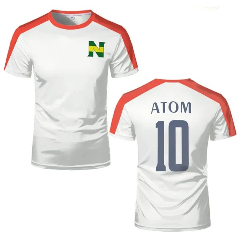 Maillot de foot Captain Tsubasa Olive et Tom