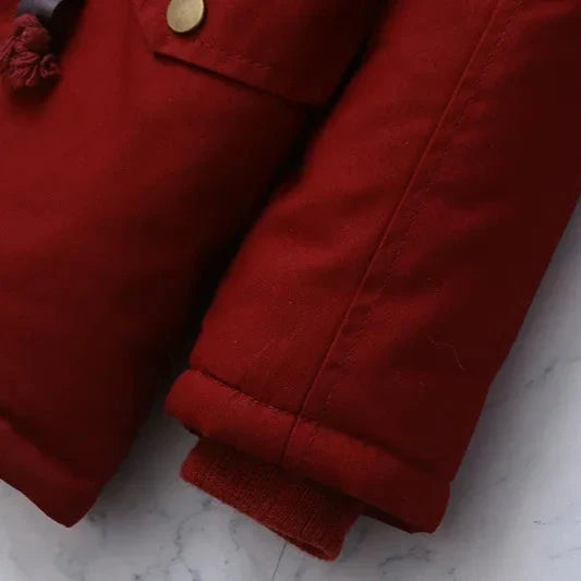 Manteau Hiver Enfant Doublure Polaire