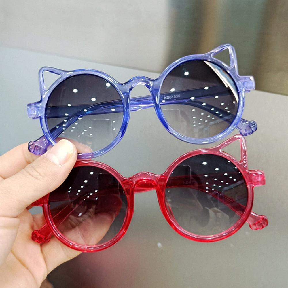 Lunettes de soleil pour enfant avec des oreilles de chat
