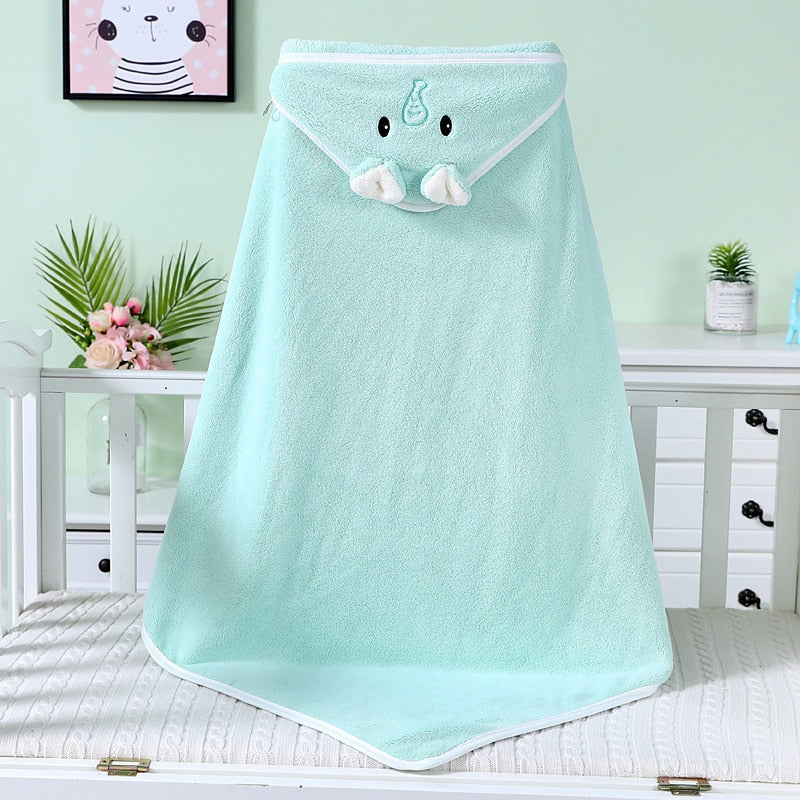 Cape de Bain Bébé à Motif d'animaux