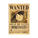 Poster Wanted One Piece Prime Monkey D. Luffy Joy Boy Post Wano