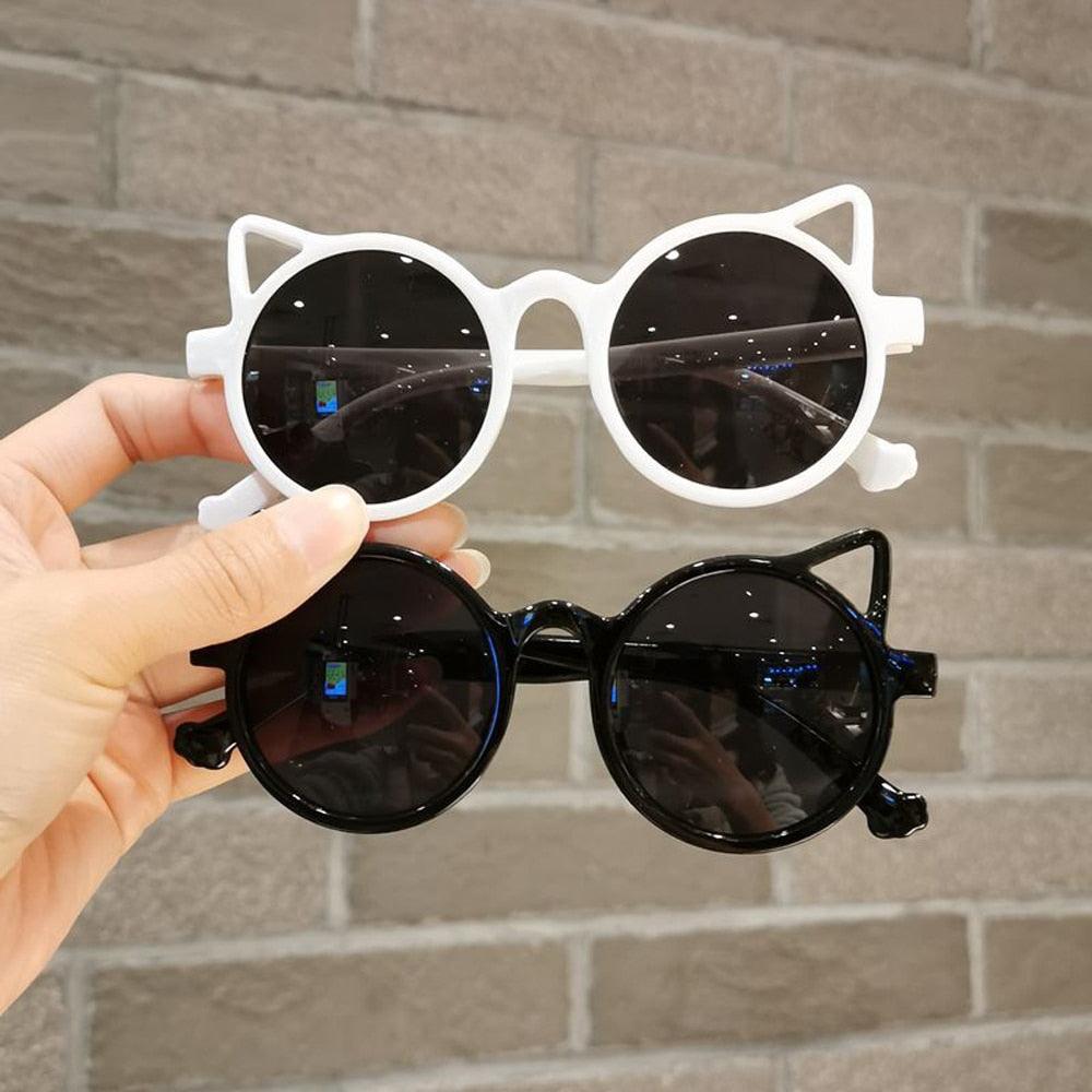 Lunettes de soleil pour enfant avec des oreilles de chat