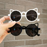 Lunettes de soleil pour enfant avec des oreilles de chat