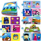 Livre en Tissu 3D Montessori