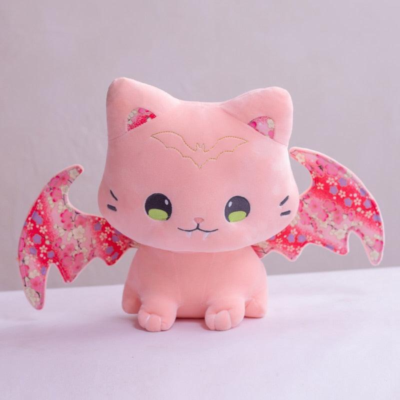 Chat vampire en peluche pour enfants