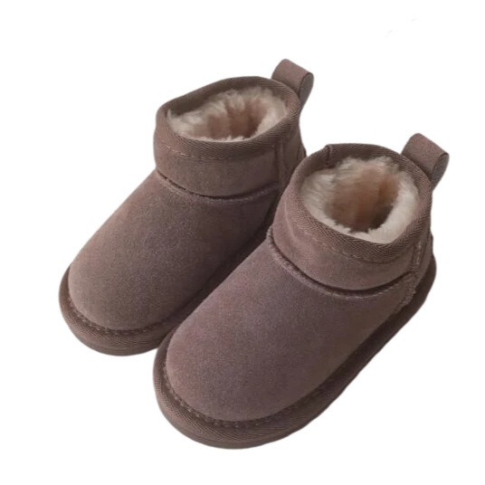 Bottes en Daim Fourrées pour Bébé / Enfant