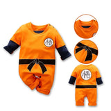 Cosplay pour bébé Dragon Ball Z uniforme Goku pour enfant