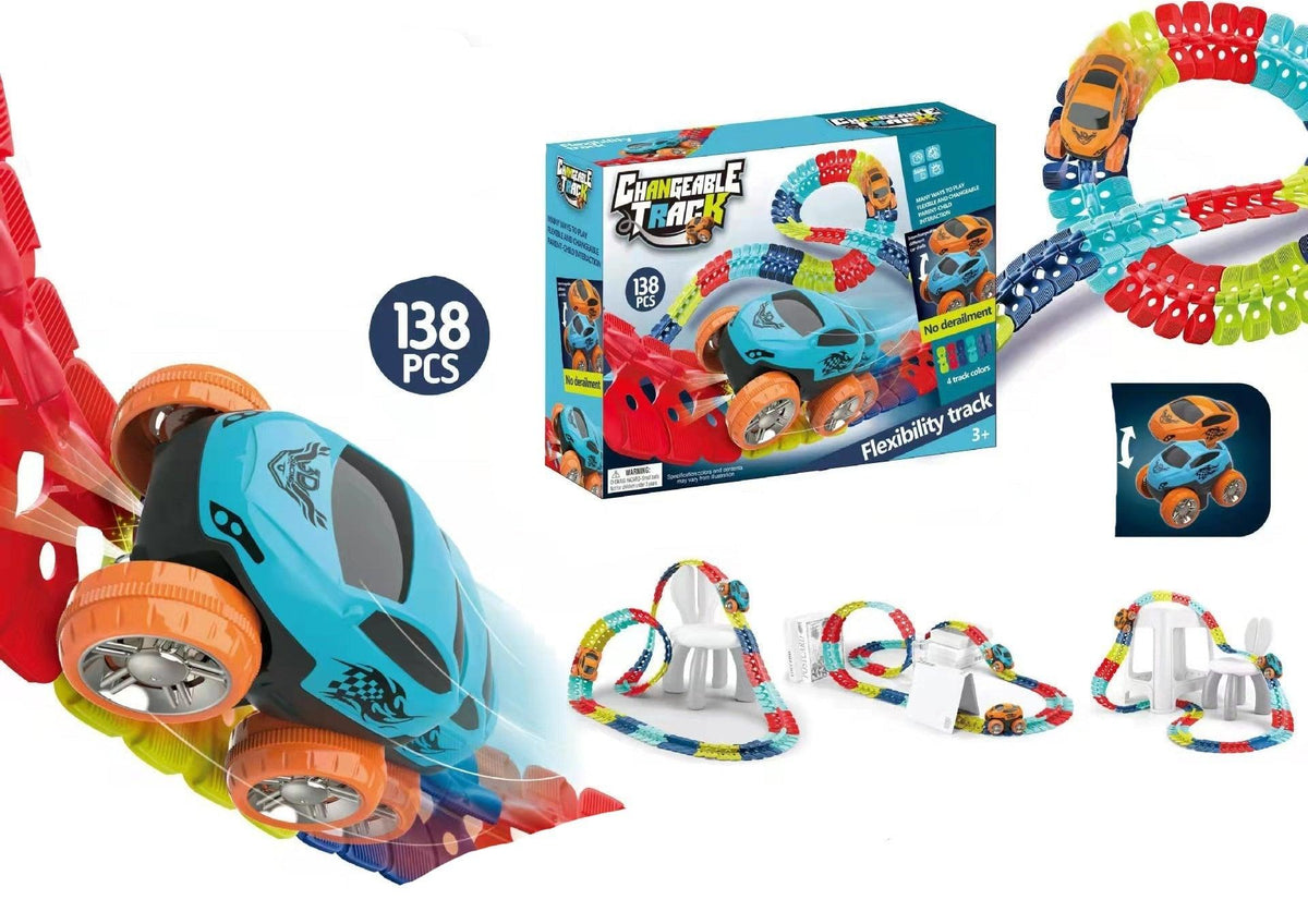 Circuit de voiture magnétique et Flexible speciale Looping- Circuit MagFlex Looping