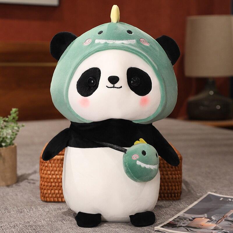 Panda en peluche déguisé pour bébé