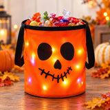 Sac à Bonbons Halloween LED Réutilisable pour Enfant
