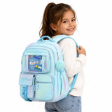 Sac à Dos École Fille Ergonomique – Bandes Réfléchissantes