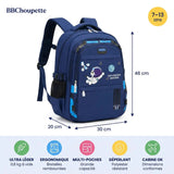 Sac à dos école garçon astronaute – Voyage & primaire 7-13 ans