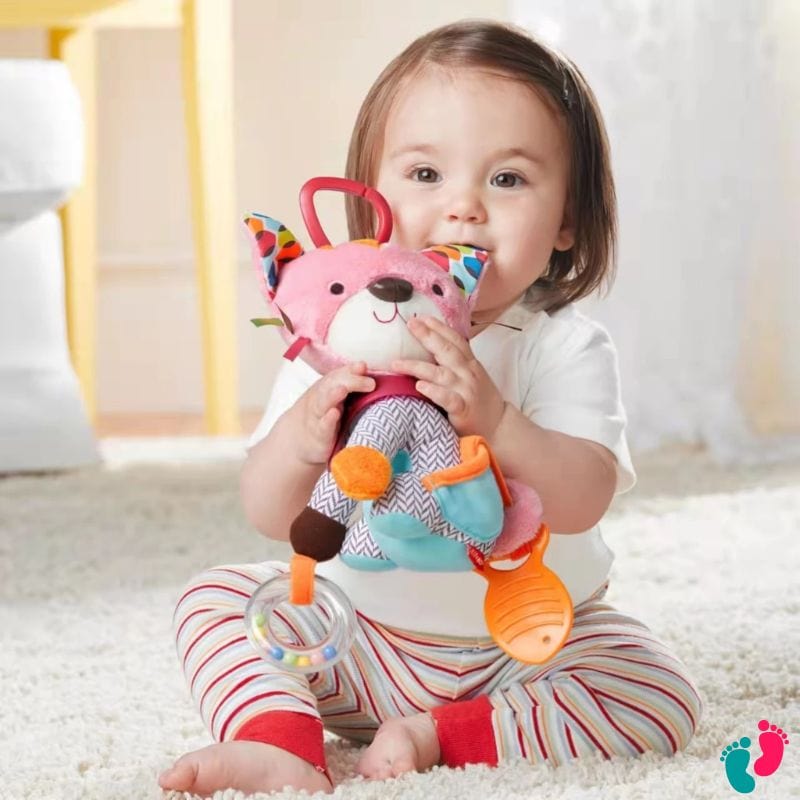 Peluche d'Éveil Multisensorielle