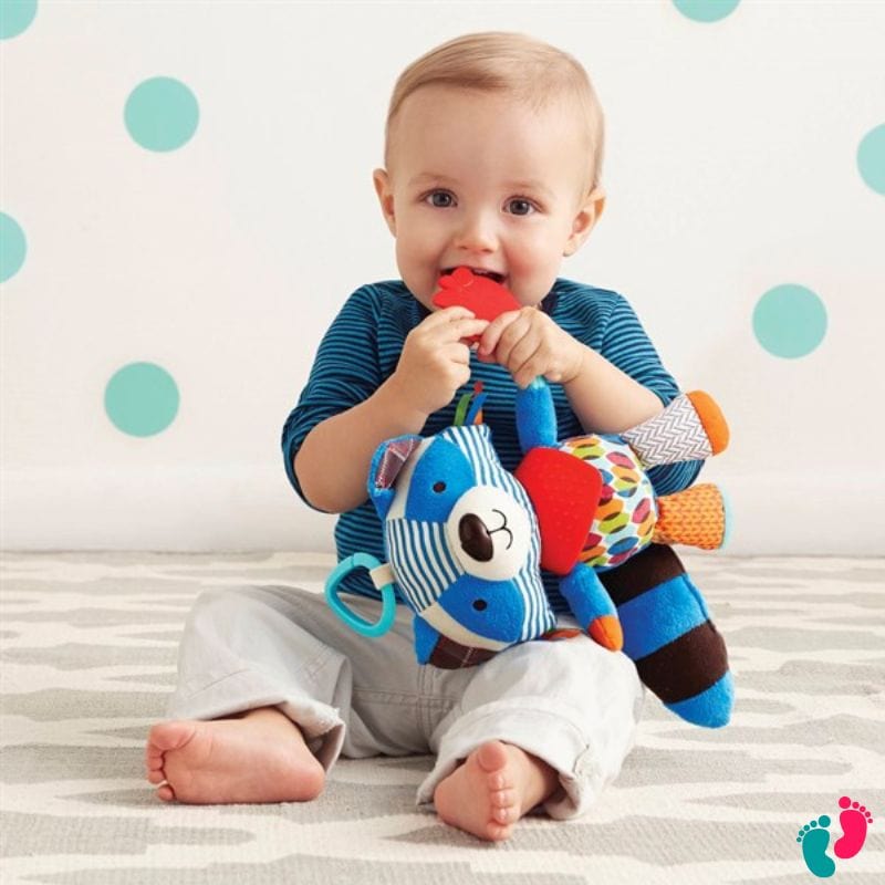 Peluche d'Éveil Multisensorielle