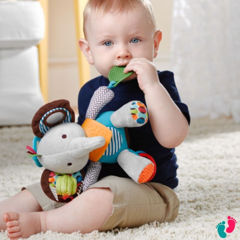 Peluche d'Éveil Multisensorielle