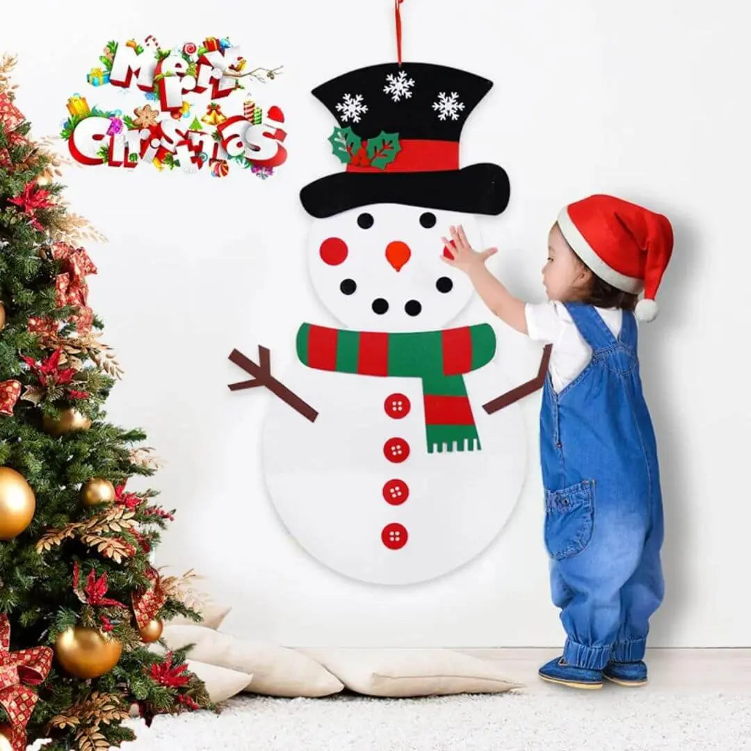 Sapin de Noël en Feutre Montessori – MagiNoël