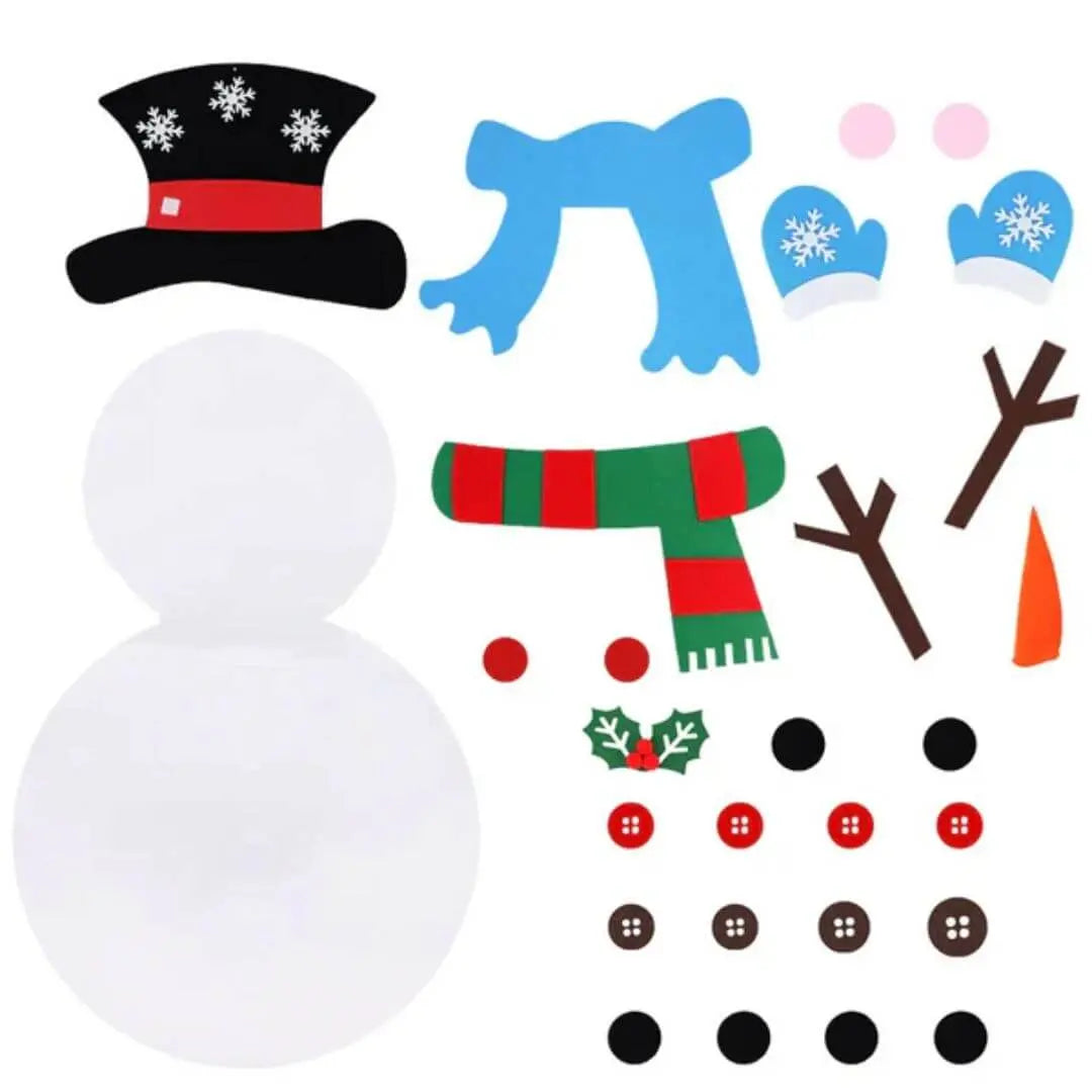 Sapin de Noël en Feutre Montessori – MagiNoël
