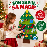 Sapin de Noël en Feutre Montessori – MagiNoël