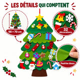 Sapin de Noël en Feutre Montessori – MagiNoël