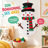 Sapin de Noël en Feutre Montessori – MagiNoël