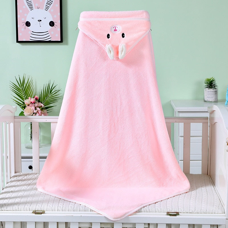 Cape de Bain Bébé à Motif d'animaux