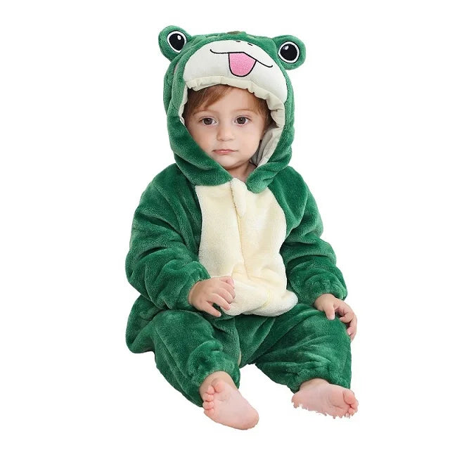 Grenouillère avec Capuche Combinaison d'hiver Bébé