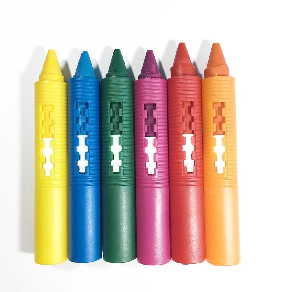 Crayons de salle de bain effaçable pour enfants