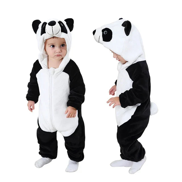 Grenouillère avec Capuche Combinaison d'hiver Bébé
