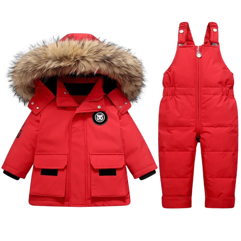 Ensemble Combinaison et Doudoune de Ski Bébé Hiver - Aventura