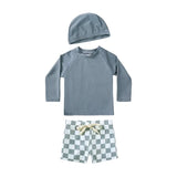 Maillot de bain et bonnet pour bébé