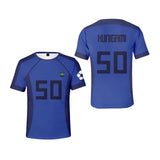 Maillot Bleu Équipe V - T-Shirt imprimé Blue Lock