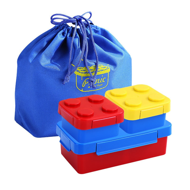 Boite pour gouter repas avec couverts - Funnykids