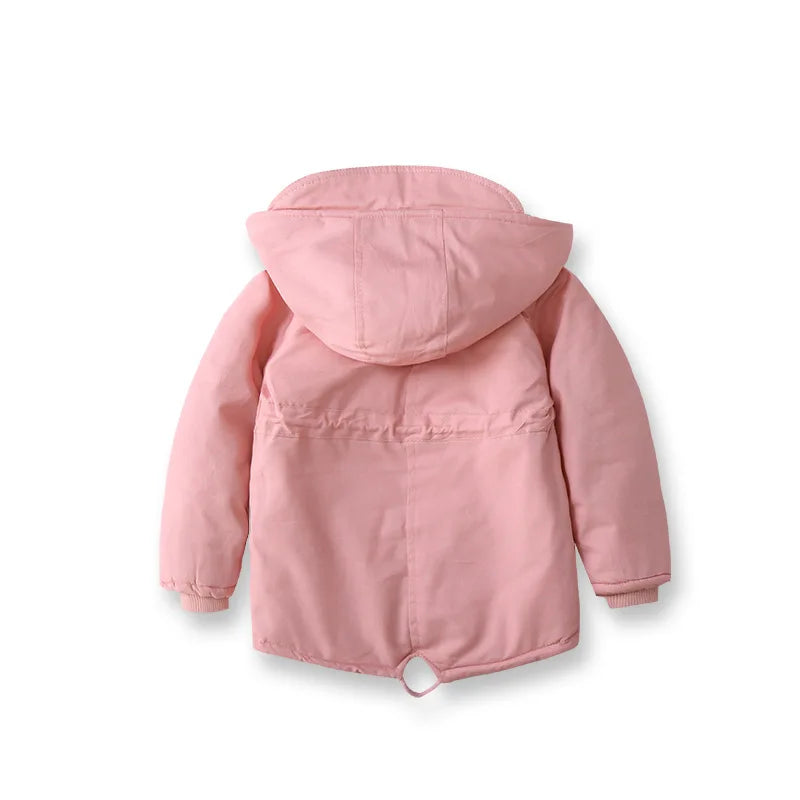 Manteau Hiver Enfant Doublure Polaire